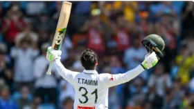 অস্ট্রেলিয়ার মাটিতে তানজিদের ঐতিহাসিক সেঞ্চুরি