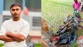 চলন্ত মোটরসাইকেলে ভিডিও বানাতে গিয়ে কনটেন্ট ক্রিয়েটরের মৃত্যু
