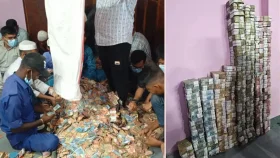 কেল্লা বাবার মাজারের দানবাক্সে রেকর্ড ১ কোটি ৩ লাখ টাকা