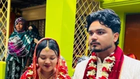 বিয়ের আনন্দ ম্লান হলো শোকে&nbsp;