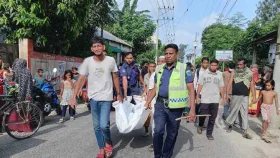 ট্রাকচাপায় প্রাণ গেলো শিক্ষকের