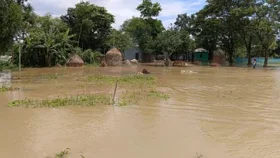 ভারতের পানিতে আখাউড়ার নিম্নাঞ্চল প্লাবিত