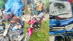 ঠাকুরগাঁওয়ে ত্রিমুখী সংঘর্ষে নিহত ২