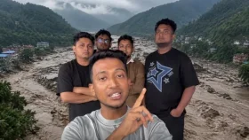 নেপালে বন্যায় আটকা পড়ে যা বললেন তাসরিফ খান
