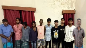 রাঙামাটিতে পুলিশের অভিযানে গ্রেপ্তার ১০