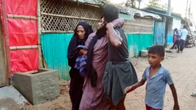 উখিয়া আশ্রয়শিবিরে গোলাগুলি, গুলিবিদ্ধ মা-ছেলে