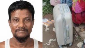 ট্রলি ব্যাগে কুড়াল, দোকানে গিয়ে শ্বশুরকে হত্যা