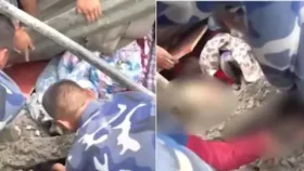 নেপালে বন্যার ৩ দিন পর জীবিত উদ্ধার হলো এক শিশু