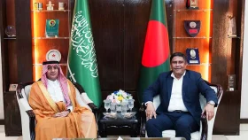 প্রধানমন্ত্রীর প্রতিরক্ষা উপদেষ্টার সাথে সৌদি রাষ্ট্রদূতের সাক্ষাৎ
