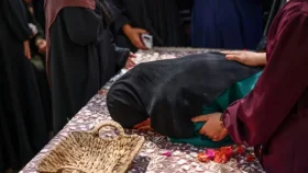 ইসরায়েলি গুলিতে নিহত ২ কিশোরের জানাজা