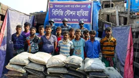 হাতিয়ায় ৫৯৫ বস্তা সিমেন্টসহ ১২ পাচারকারী আটক