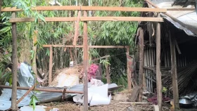রান্নাঘরে মজুত রাখা ককটেল বিস্ফোরণ, গৃহবধূ আহত