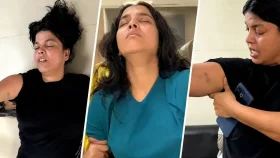 দিল্লিতে নারী সাংবাদিককে পেটালো পুলিশ