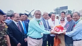 ২ দিনের সফরে ঠাকুরগাঁওয়ে পৌঁছেছেন রাষ্ট্রপতি
