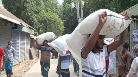 কুড়িগ্রামে গোডাউন ভেঙে শতাধিক বস্তা সার লুট