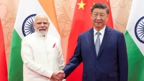 ব্রিকস সম্মেলনের প্রথম দিনেই বৈঠকে মোদি-শি