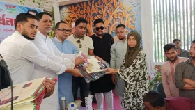 জিপিএ-৫ পাওয়া ৫৫ শিক্ষার্থীকে সংবর্ধনা দিলো ছাত্রদল
