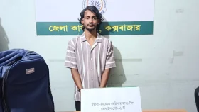 পর্যটকবাহী গাড়িতে ৪০ হাজার ইয়াবা, গ্রেপ্তার ১