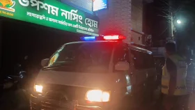 চুয়াডাঙ্গার উপশম নার্সিং হোমে রোগীর মৃত্যু, ভুল চিকিৎসার অভিযোগে ভাঙচুর