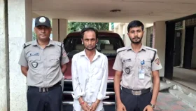 পাকুন্দিয়ায় মাদক সেবনের দায়ে যুবকের জেল-জরিমানা
