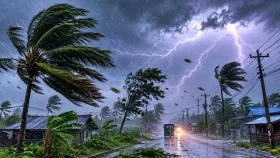 যেসব এলাকায় ঝড়-বৃষ্টি হতে পারে আজ