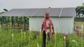 সোলার পাম্পে কমছে সেচ খরচ, বাড়ছে কৃষকের আয়