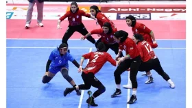 এশিয়ান গেমসে রুপা জিতলো ইরানের নারী কাবাডি দল