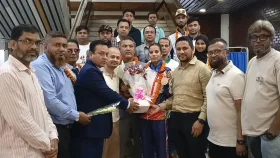 এশিয়ান গেমসে একক পদক জয়: উশুকা জিন্নাতকে বিমানবন্দরে উষ্ণ অভ্যর্থনা