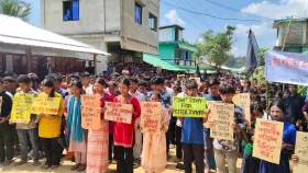 রামেসু বাজারে সংগঠিত হত্যাকাণ্ডের বিচার দাবি