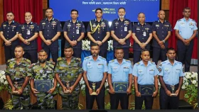 বিমান বাহিনীর ২০২৫ সালের শ্রেষ্ঠ বিমানসেনা ও এমওডিসিদের পুরস্কার প্রদান