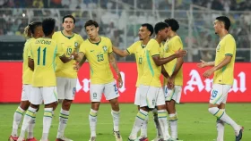 ভারতের জালে ব্রাজিলের একহালি গোল