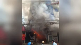 রাজধানীতে ফিজিওথেরাপি কলেজে অগ্নিকাণ্ড
