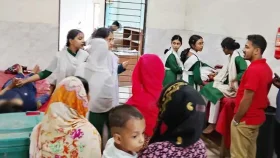 বজ্রপাতের শব্দে অসুস্থ ১২ শিক্ষার্থী হাসপাতালে
