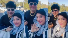 সিডনির রাস্তায় গানে গানে শাবনূর-রবি চৌধুরী