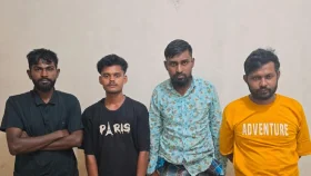 নালিতাবাড়ীতে ইয়াবাসহ গ্রেপ্তার ৪