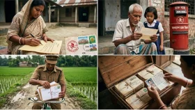 আর কখনো লেখা হবে না, 'তোমার চিঠি অনেক দিন পাই না'