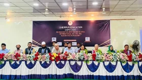 বিদেশে উচ্চশিক্ষার সুযোগ জানাতে শেরপুরে এডুকেশন এক্সপো