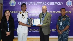 শান্তিপূর্ণ রসায়ন চর্চায় ঢাকায় আট দেশের তরুণদের আন্তর্জাতিক প্রশিক্ষণ