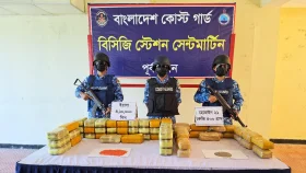 সেন্টমার্টিনে ৪২ কোটি টাকার ইয়াবা-হেরোইন জব্দ