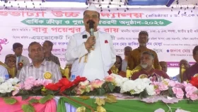 আসন্ন দুর্গোৎসব নিয়ে সরকার আশঙ্কায় আছে: গয়েশ্বর চন্দ্র রায়