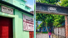 সংখ্যালঘু পরিবারের বাড়ি ও মন্দিরের সম্পত্তি দখলের অভিযোগ