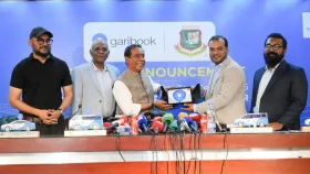 বিসিবির প্রথম পরিবহন স্পনসর &lsquo;গাড়িবুক&rsquo;