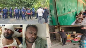 কালীগঞ্জে বেদে পল্লীতে দুই পক্ষের সংঘর্ষ, আহত ৭