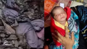 উদ্ধার হওয়া সেই নবজাতককে দত্তক নিতে আবেদন ১২৩ পরিবারের