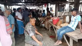 পঁচা মাংস বিক্রি করায় কসাইয়ের জরিমানা