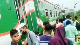 ভৈরব কিশোরগঞ্জ লাইনে ট্রেন চলাচল বন্ধ