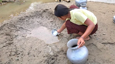 পানির জন্য হাহাকার