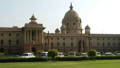 দিল্লির সাউথ ব্লক, যেখানে ভারতের পররাষ্ট্র মন্ত্রণালয় অবস্থিত। ছবি: সংগৃহীত