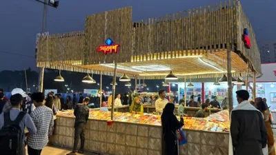 আকাশ প্রকাশনীর স্টল