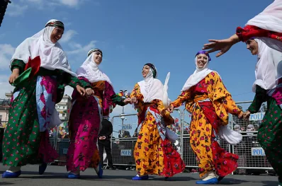 নারী দিবসের আয়োজনে তুর্কি নারীরা